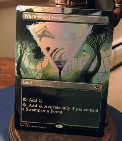 Wastewood Verge (Borderless) Aetherdrift Foil - Image 1