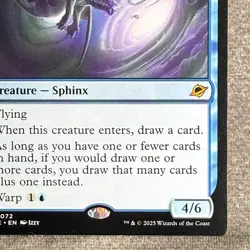 MTG Quantum Riddler - Edge of Eternities (EOE) #72 Non-Foil NM - Image 5