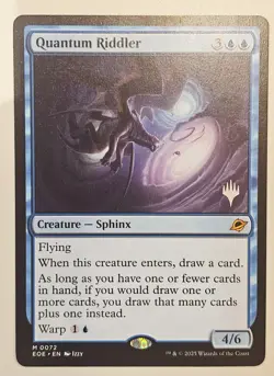 Quantum Riddler Promo Pack: Edge of Eternities MTG NM Magic the Gathering - Image 1