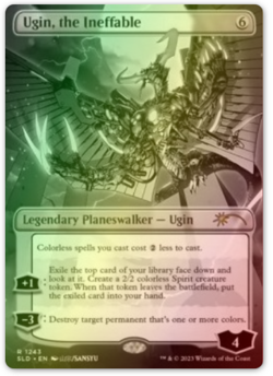 Ugin, the Ineffable - NM - MYTHIC RARE - Secret Lair BORDERLESS - MTG - Magic - Image 1