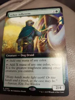 Arbor Adherent (Extended Art) Commander: Tarkir: Dragonstorm Regular - Image 1