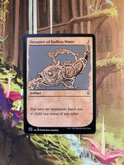 Decanter of Endless Water (Showcase) Commander Legends: MTG NM - Image 1