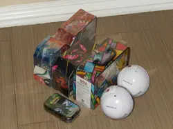 POKEMON Trading Cards TCG LOT OF 7 TINS BALL D21 C21 Costco 2 PACK Crown Zenith - Image 4
