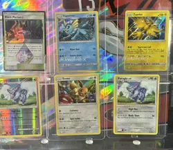 Pokemon TCG 6 Card Lot, Holo, Reverse Holo, Zapdos, Vaporeon, Eevee, Mint Lot - Image 3