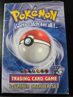 1999 Factory Sealed Pokemon Card Base 2 Player STARTER SET DECK !! - Image 1