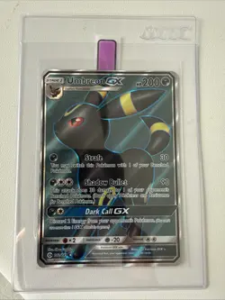 Umbreon GX - 142/149 - Full Art Ultra Rare - Sun & Moon Base Set - Pokemon Card - Image 1