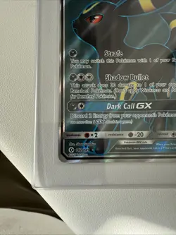 Umbreon GX - 142/149 - Full Art Ultra Rare - Sun & Moon Base Set - Pokemon Card - Image 5