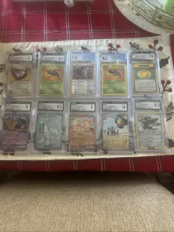 Pokemon CGC Slabs Lot of 10 - Image 1
