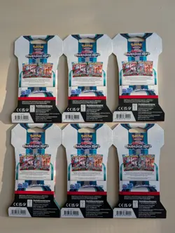 6x Pokemon TCG Scarlet Violet Paradox Rift Sleeved Booster Packs Random Art NEW - Image 2