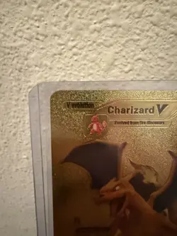 2022 POKEMON CHARIZARD V WILD FLAMES GOLD CARD 508HP MP - Image 4