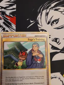 Sage's Training 77/90 - Pokemon TCG HGSS Undaunted (2010) - MP - Image 2