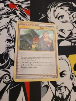 Sage's Training 77/90 - Pokemon TCG HGSS Undaunted (2010) - MP - Image 3