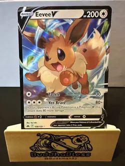 Crown Zenith Pokemon TCG Eevee 108/159 - Image 1