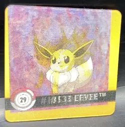 1999 Artbox Pokemon Premier Edition Action Flips Eevee Jolteon #29 - Image 2