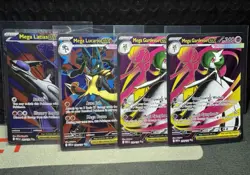 2025 Pokemon Mega Evolution Ultra Rare Lucario Gardevoir Latias EX - Image 1
