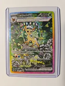 Pokemon TCG Leafeon ex 144/131 Prismatic Evolutions SIR - Image 1
