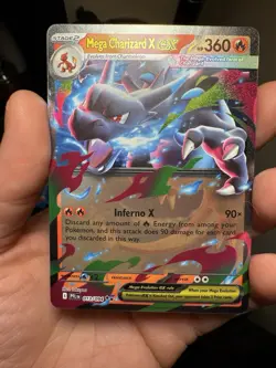 Mega Charizard X ex 013/094 - Pokemon TCG Phantasmal Flames - (Pack Fresh) NM+/M - Image 1