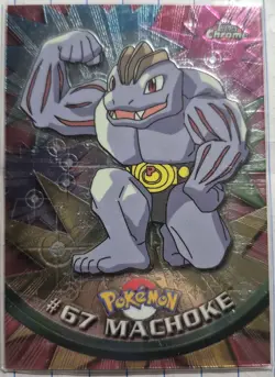 Topps Chrome Series 1 Machoke #67 Pokemon - Image 1