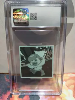 Black Rayquaza & Liko & Roy, Pokemon Horizons Stickers (2023) lotte #24 CGC 10 - Image 2