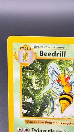 Beedrill [Shadowless] - 017/102 - Pokemon Base Set - MP - Image 4