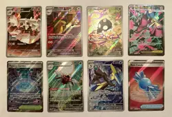 Pokemon Mega Evolutions Lot of 8 Illustration Rare & Full Art Ultra Rare’s - Image 1