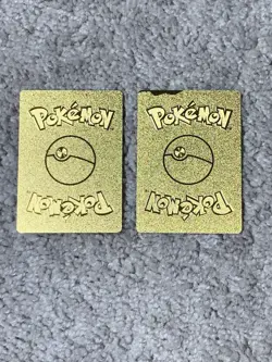 Pokemon Set of 2 Jolteon VMax HP300 Blkstar Promo Thunder Gold Foil Fan Art NM! - Image 4