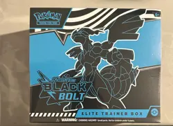 Pokemon TCG Scarlet & Violet Black Bolt Elite Trainer Box ETB Sealed SHIPS FAST - Image 1