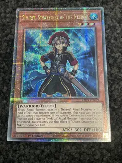 Yu-Gi-Oh! Shurit, Strategist of the Nekroz RA03-EN259 Quarter Century Rare NM/M - Image 1