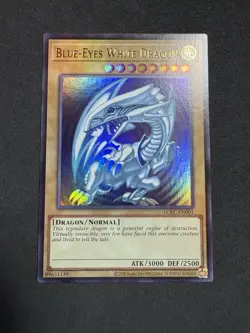 Blue-Eyes White Dragon (Version 2) LCKC-EN001 Legendary Collection Kaiba - Image 2