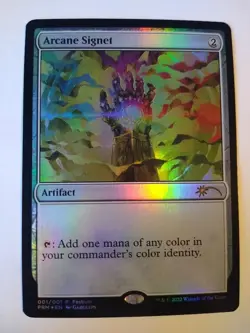 Arcane Signet - MagicFest Cards (MFP) (Foil) - 001/001 - MtG - Image 1