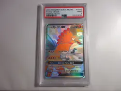PSA 9 Shiny Ho-oh GX Full Art Hidden Fates Pokemon Card - Image 1