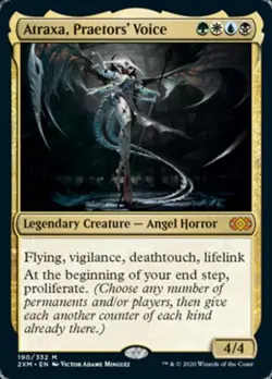 MTG English Atraxa, Praetors' Voice NM Normal Double Masters - Image 1