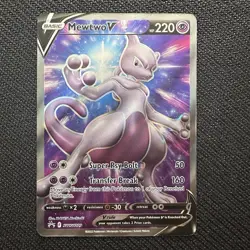 Mewtwo V SWSH229 Sword & Shield Promo Card Holo Rare Pokemon TCG Near Mint - Image 1