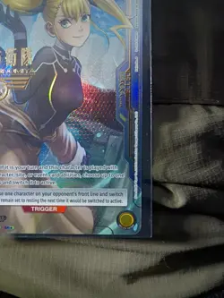 Union Arena TCG Card Game Kikoru Shinomiya KJ8-1-019 SR* Alt Art Foil Kaiju No 8 - Image 4