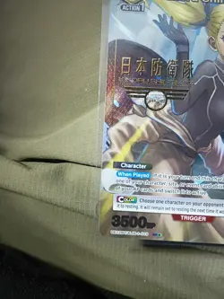Union Arena TCG Card Game Kikoru Shinomiya KJ8-1-019 SR* Alt Art Foil Kaiju No 8 - Image 5