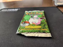 Pokemon Jungle Wigglytuff Booster Pack Sealed WOTC 1999 Unweighed 11 Cards - Image 5