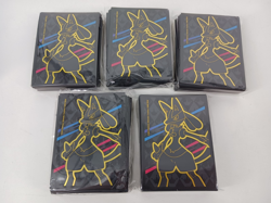 Lot of 5 Pokemon Crown Zenith ETB Card Sleeves Lucario 65 Count NEW SEALED - Image 1