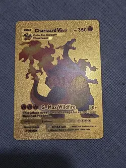 2020 Pokemon Charizard V-MAX G-MAX Wildfire Gold Foil 143/293 Secret Rare Card - Image 1