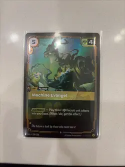 Riftbound Macgine Evangel Card OGN 239/298 Riftbound League Of Legends - Image 1
