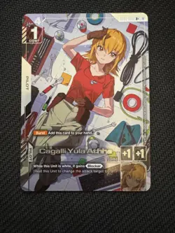Cagalli Yula Athha - GD01-096 - R+ Foil Alt Art - Gundam TCG Card Game NM - Image 1