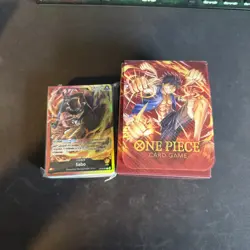 One Piece The Three Brothers Ultra Deck ST 13 Trading Card Game Deck & BOX Only - Image 1