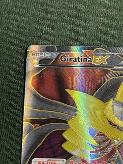 Giratina EX 93/98 Pokemon Card TCG Ancient Origins Set Holo Light Played - Image 4
