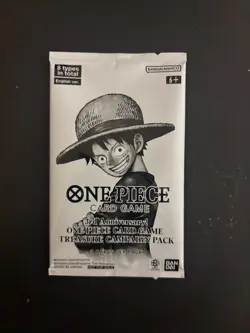 One Piece Card Game 3rd Anniversary Treasure Campaign Promo Pack Factory Sealed - Image 1