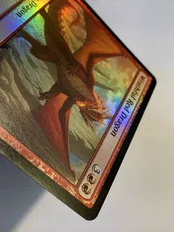 MTG Wrathful Red Dragon *FOIL* Commander Legends Baldur's Gate 207/361 NM - Image 4
