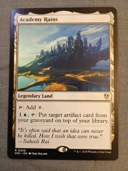 Academy Ruins Commander: Aetherdrift Regular NM R 0058 - Image 1