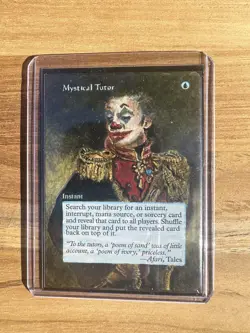 MtG Magic the Gathering Joker Mystical Tutor - Image 2