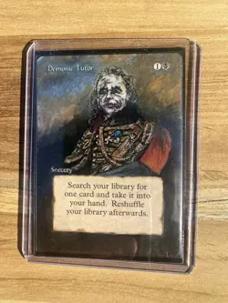 MtG Magic the Gathering Joker Demonic Tutor - Image 2