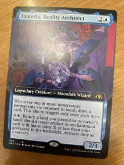 Tameshi, Reality Architect - Extended Art Kamigawa: Neon Dynasty NM MTG - Image 1