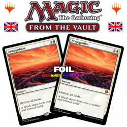 MTG 2 X Armageddon -FOIL- FROM THE VAULT: ANNIHILATION ENGLISH NM Armagedon - Image 1