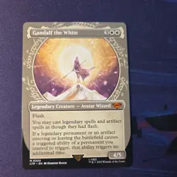 MTG 1x Gandalf the White x1 Showcase NM LTR 305 Lord of the Rings - Image 2
